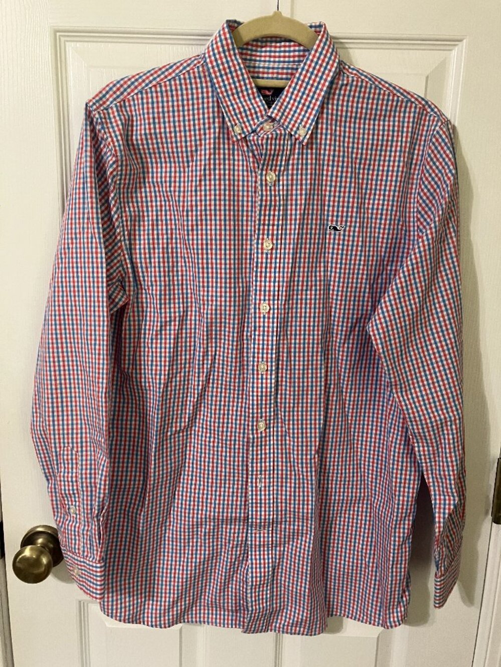 Boys Long Sleeve Button Down Collar Shirt